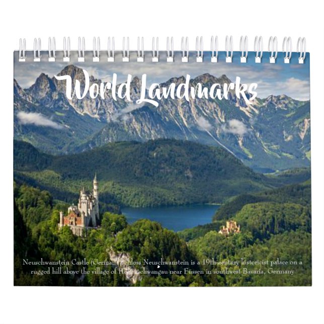 Calendrier Monuments du monde (Protection)