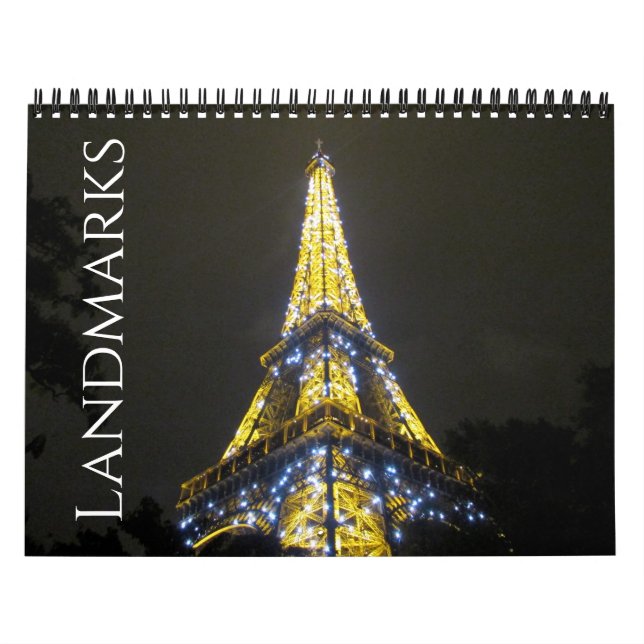 Calendrier monuments du monde 2026 (Protection)