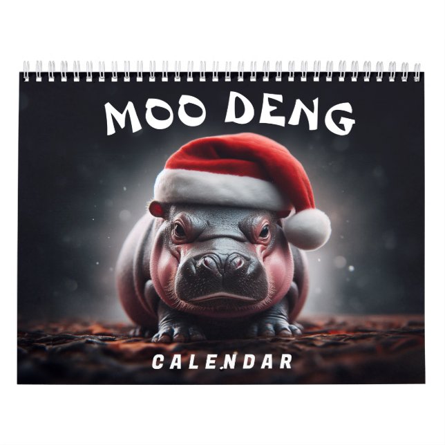 Calendrier Moo Deng 2025 (Protection)