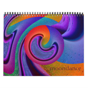 Calendrier Moondance Cool Art Abstrait