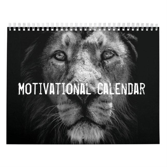 Calendrier Motivation animale - Gym Hustle Inspirational (Protection)