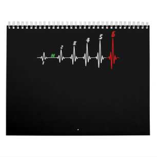 Calendrier Moto Heartbeat Vitesse Vélo Motocross
