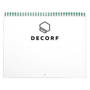 Calendrier moyen de deux pages, vert