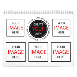 Calendrier Multi Photo 2026 / Créez votre propre p