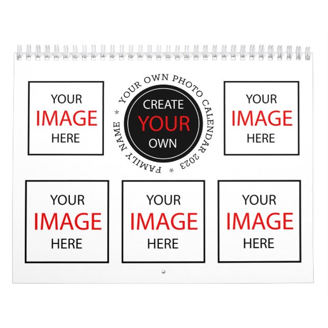Calendrier Multi Photo 2026 / Créez votre propre p (Protection)