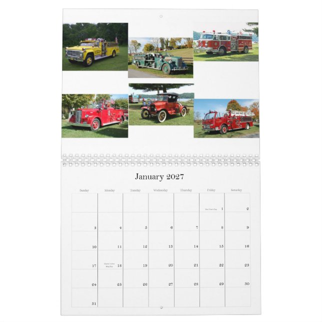 Calendrier Multi-PICS 2009 d'ODHFS (Jan 2027)