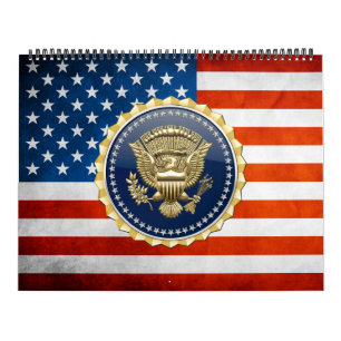 Calendrier Mural [100] Insigne de service présidentiel [PSB]