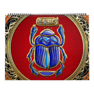 Calendrier Mural [100] Treasure Trove : Ancien Scarab égyptien