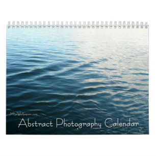 Calendrier Mural 12 Mois de Photographie Abstraite, 1re Édition