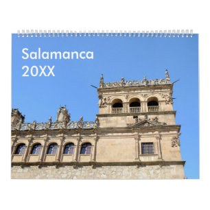 Calendrier Mural 12 mois Salamanca, Espagne