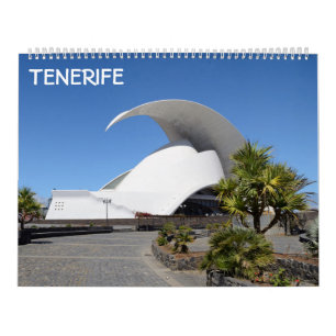 Calendrier Mural 12 mois Tenerife