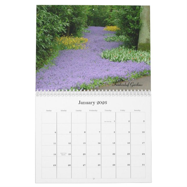 Calendrier Mural 2009 fleurs (Jan 2026)