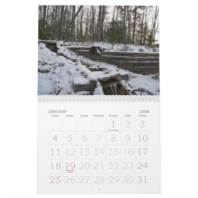 Calendrier Mural 2009 paysages (Jan 2026)