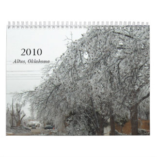 Calendrier Mural 2010, Altus, l'Oklahoma