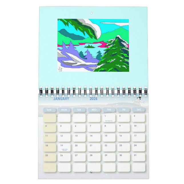 Calendrier Mural 2010 Branching Out ! (Jan 2026)