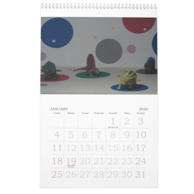 Calendrier Mural 2010: Un An À Dinosaures (Jan 2026)