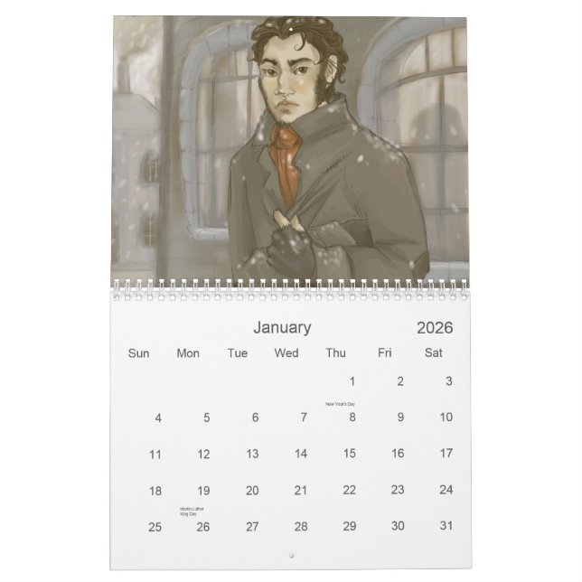 Calendrier Mural 2010 : Une année dans Camis (Jan 2026)