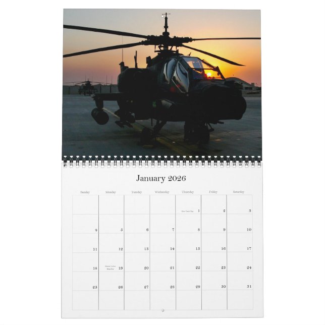 Calendrier Mural 2013 silhouettes militaires (Jan 2026)