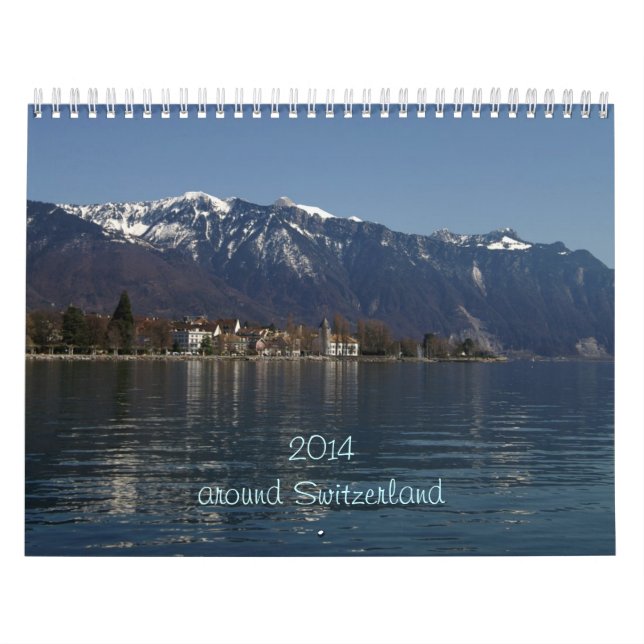 Calendrier Mural 2014 autour de la Suisse (Protection)