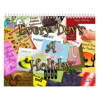 Calendrier Mural 2014 vacances de chaque jour par