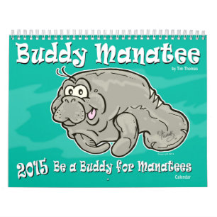Calendrier Mural 2015 soyez un ami pour le lamantin d'ami de