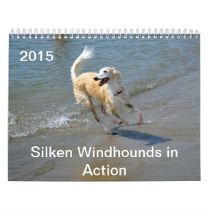 Calendrier Mural 2015 Windhounds de soie dans l'action