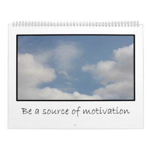 Calendrier Mural 2023 Messages de motivation volontaire