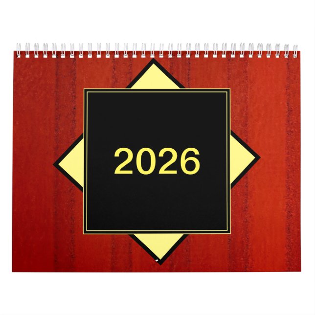Calendrier mural 2026 (Protection)