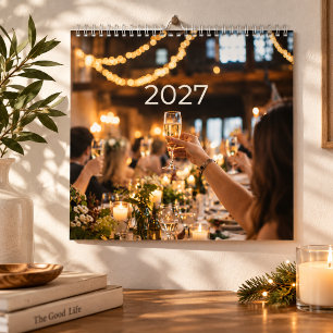 Calendrier mural 2027 des souvenirs de famille