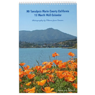 Calendrier mural 2027 Mt Tamalpais Californie