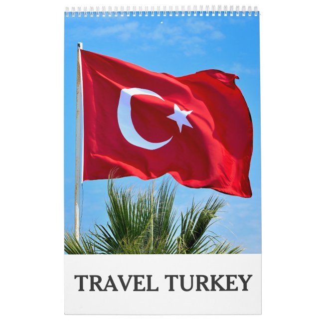 Calendrier Mural 24 mois Voyage Turquie (Protection)