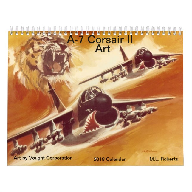 Calendrier Mural A-7 art du corsaire II (Protection)