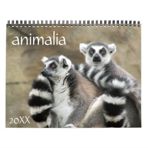 Calendrier Mural animalia 2025