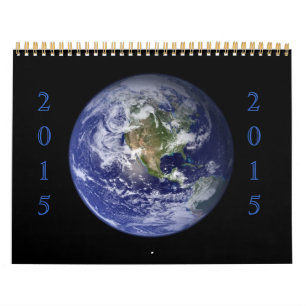Calendrier Mural Annuaires des collections de la Terre 2015