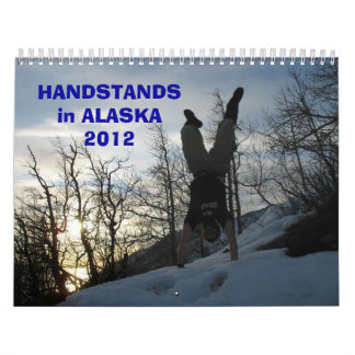 CALENDRIER MURAL APPUIS RENVERSÉS EN ALASKA 2012