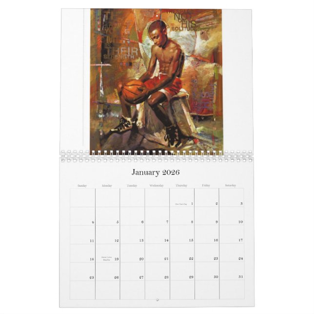 CALENDRIER MURAL ART 2011 DE SPORTS (Jan 2026)