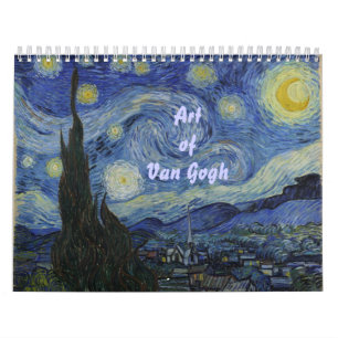Calendrier Mural Art de Van Gogh