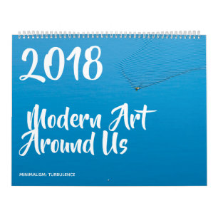 Calendrier Mural Art moderne autour de nous drôle personnalisable