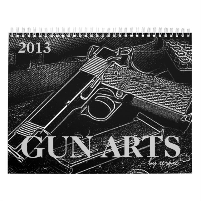 Calendrier Mural arts des armes 2 (Protection)