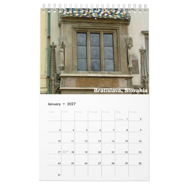 Calendrier Mural Balcons 2010 (Jan 2027)