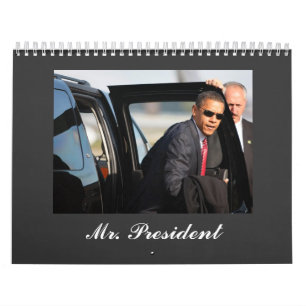 Calendrier Mural Barack Obama - Monsieur le Président