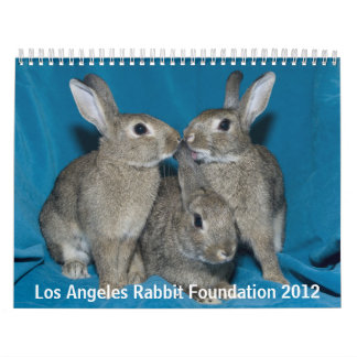Calendrier Mural Base de lapin de Los Angeles - 2012