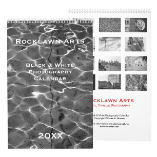 Calendrier Mural Beaux-Arts Photographie noir et blanc Espagnol 202