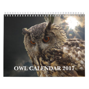 Calendrier Mural Belles images et images 2017 de hibou