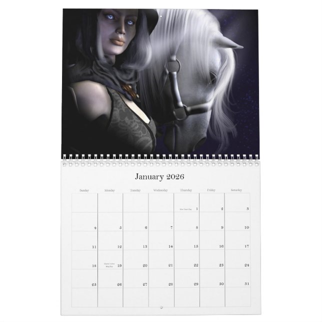 Calendrier Mural Bête magique -2009 (Jan 2026)