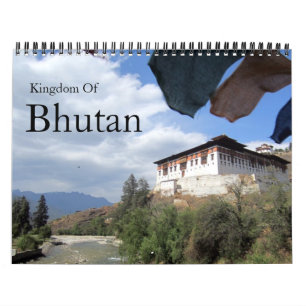 Calendrier Mural bhoutan 2026