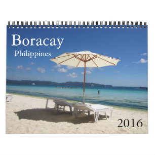 Calendrier Mural boracay 2016
