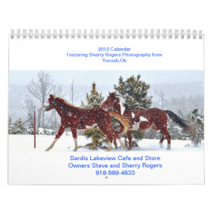 Calendrier Mural Café de Sardis Lakeview