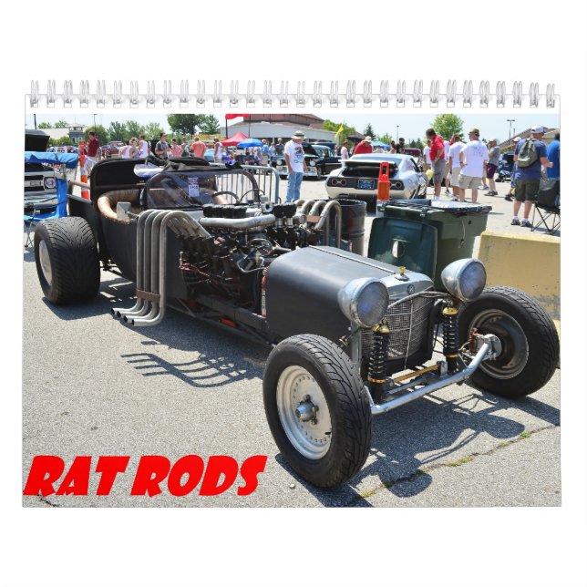 Calendrier Mural Calender Rat Rod (Protection)