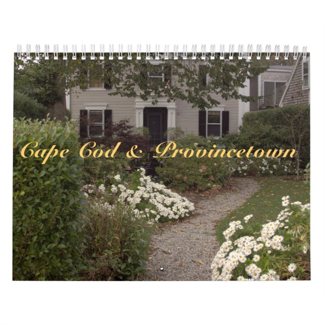 Calendrier Mural Cape Cod et Provincetown (Protection)